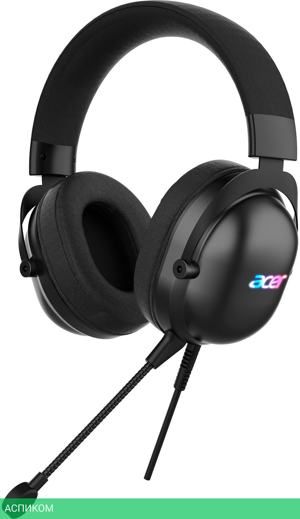 Наушники Acer AHW122 черный (ZL.HDSCC.01U)