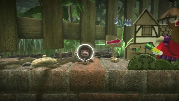 PSP Essential LittleBigPlanet (Б/У, Полностью на русском языке, UCES-01264)
