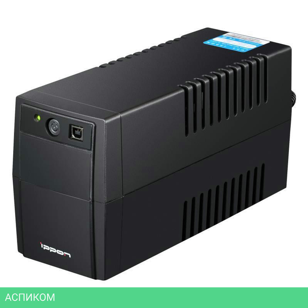 Источник бесперебойного питания Ippon Back Basic 850 Euro черный