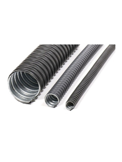 Металлорукав в ПВХ изоляции МРПИ НГ 25 d25мм без протяжки (уп.50м) ГОФРОМАТИК zeta42214