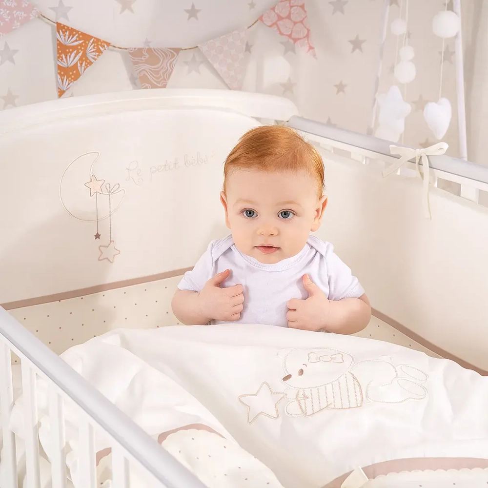 Универсальный комплект 6 предметов Le petit bebe цвет кофейный