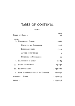 The examination of witnesses in court: including examination in chief, cross-examination, and re-examination, founded on "The art of winning cases," . and "The advocate," by Edward W. Cox | Frederic John Wrottesley