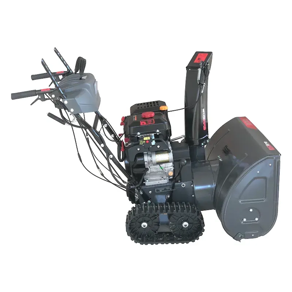 EVOline SBG 760 TE бензиновый снегоуборщик 15 л.с. ковш 76 см, выброс 15 м, 6 вперед/2 назад