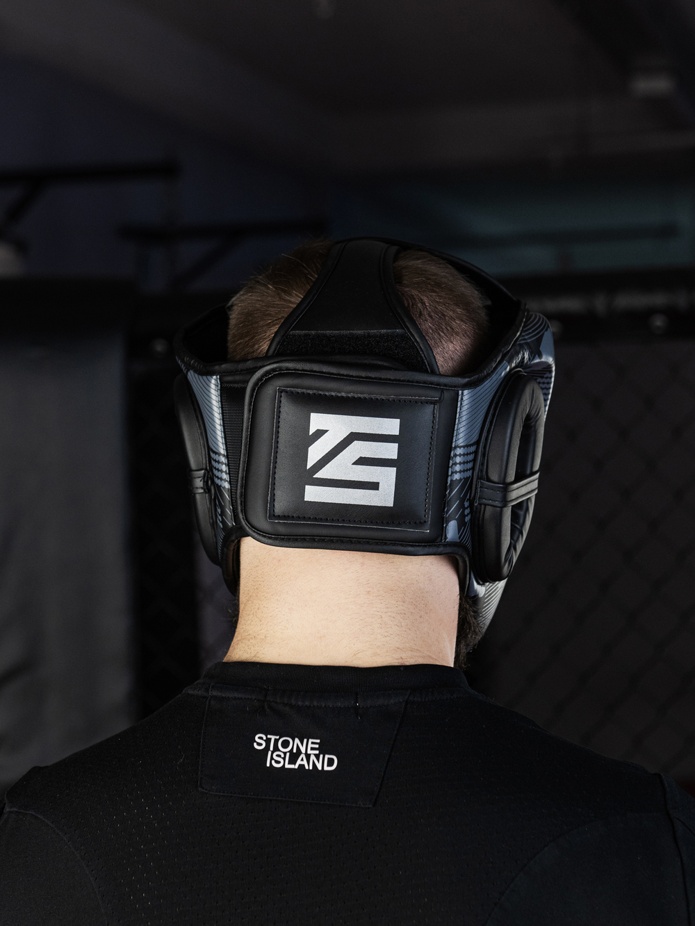 Шлем для бокса Tomorrow Star Shadow Black Gray