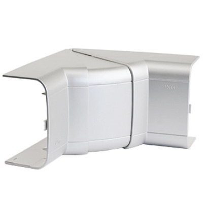 Угол внутренний 110х50 мм, изменяемый (70-120°), цвет серый металлик