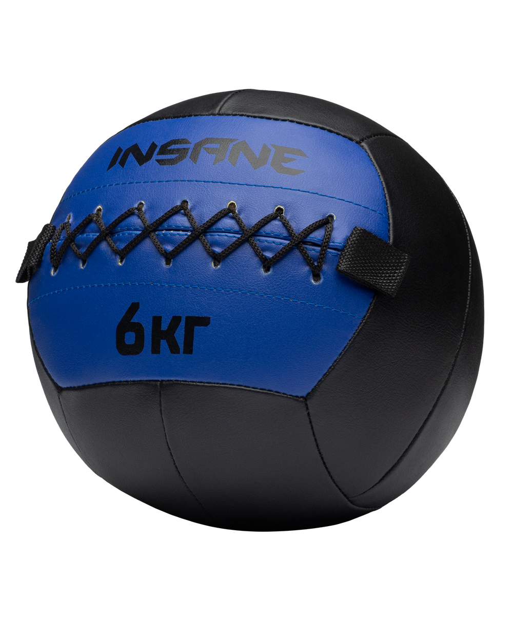 Медбол IN24-WB100, 6 кг, синий