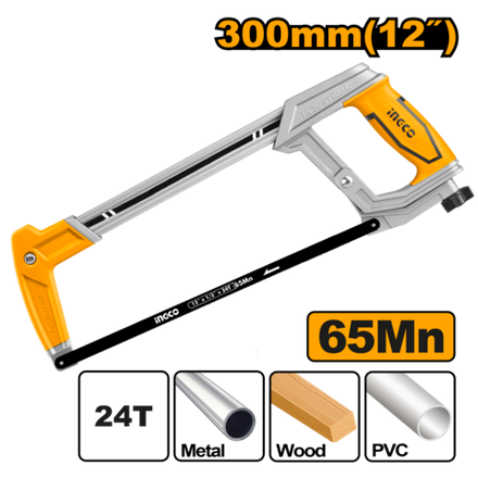 Ножовка по металлу INGCO HHF3088 INDUSTRIAL 300 мм