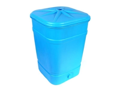 Бочка-бак 250л квадратный с крышкой