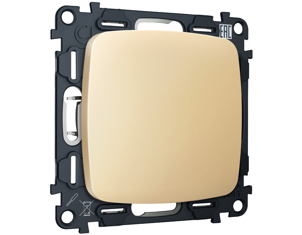 MO616010 Комплект суппорта универсального OMEGA Шампань QUANT (OP6160, VM240)