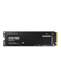 SSD M.2 (PCI-E NVMe) 1Tb (1024GB) Samsung 980 (R3500/W3000MB/s) (MZ-V8V1T0BW) 1year