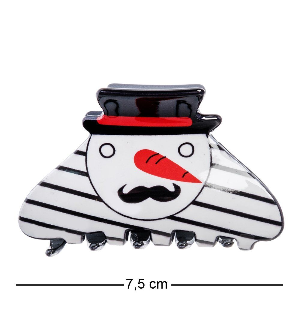 MR- 18 Заколка-краб для волос «Снеговик» Mark Rita