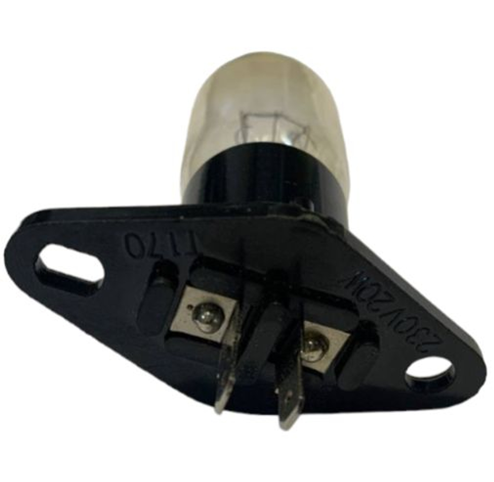 Лампочка клеммы прямые подсветки микроволновой (СВЧ) печи, 240V-250V, 20W ПРЯМЫЕ КЛЕММЫ!