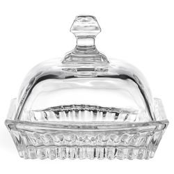 МАСЛЕНКА "MUZA CRYSTAL" 17,5*10,5 СМ. ВЫСОТА=9 СМ