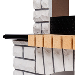 Каминокомплект Real Flame Country 25/25,5 AO с очагом Evrika 25,5