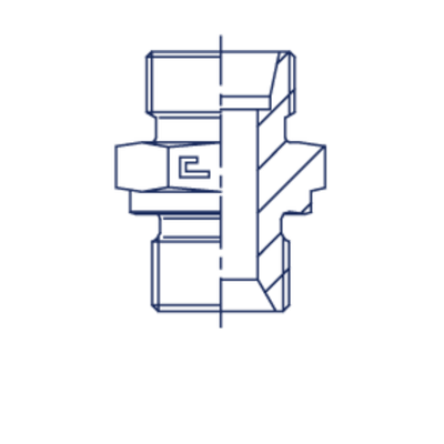 Штуцер FB DL42 BSP 1.1/2 (корпус)