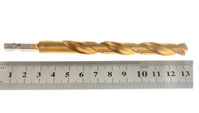 Сверло по металлу (10х133х87 мм; HEX1/4; Р4М3) MATRIX 717952