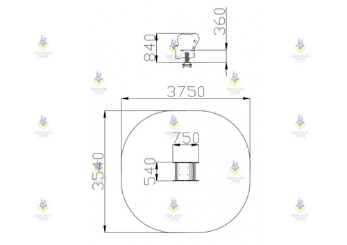 Качалка «Слоненок»