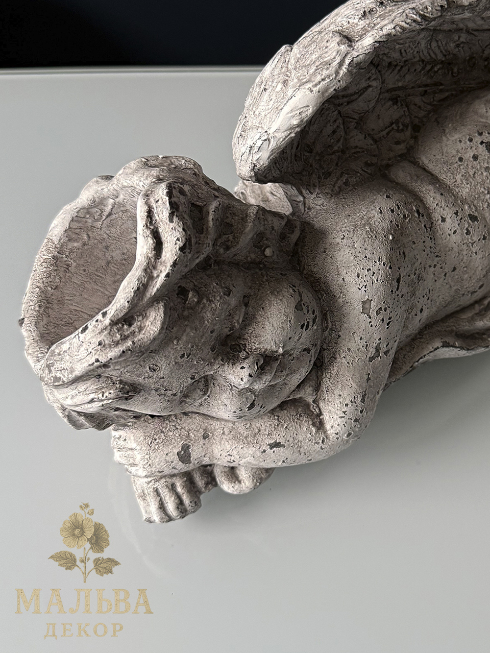 Декоративная фигура "Античный Ангел" 35,5x14x17см