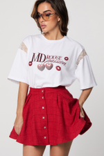 Футболка «MD Rouge» white