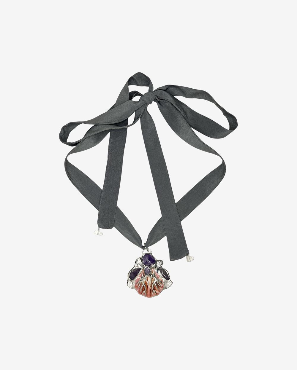 Подвеска Reglow Lab SlkD-Pnd-8Silk Dark Шелковая лента