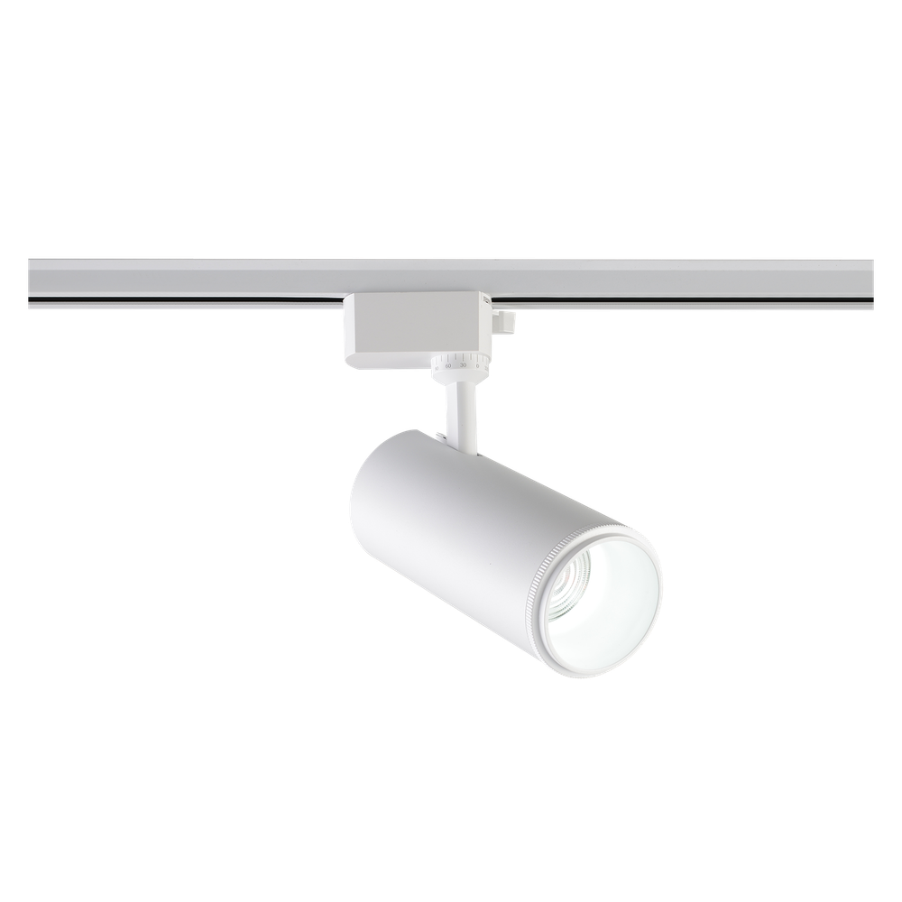 Трековый светодиодный светильник Crystal Lux CLT 0.31 021 WH 3CCT ZOOM