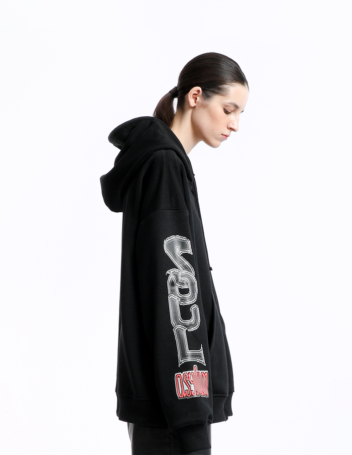 Black Soul Asylum Zip-Up