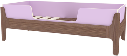 Кровать односпальная КарИВи Лотос  Бодего Темный Ирис