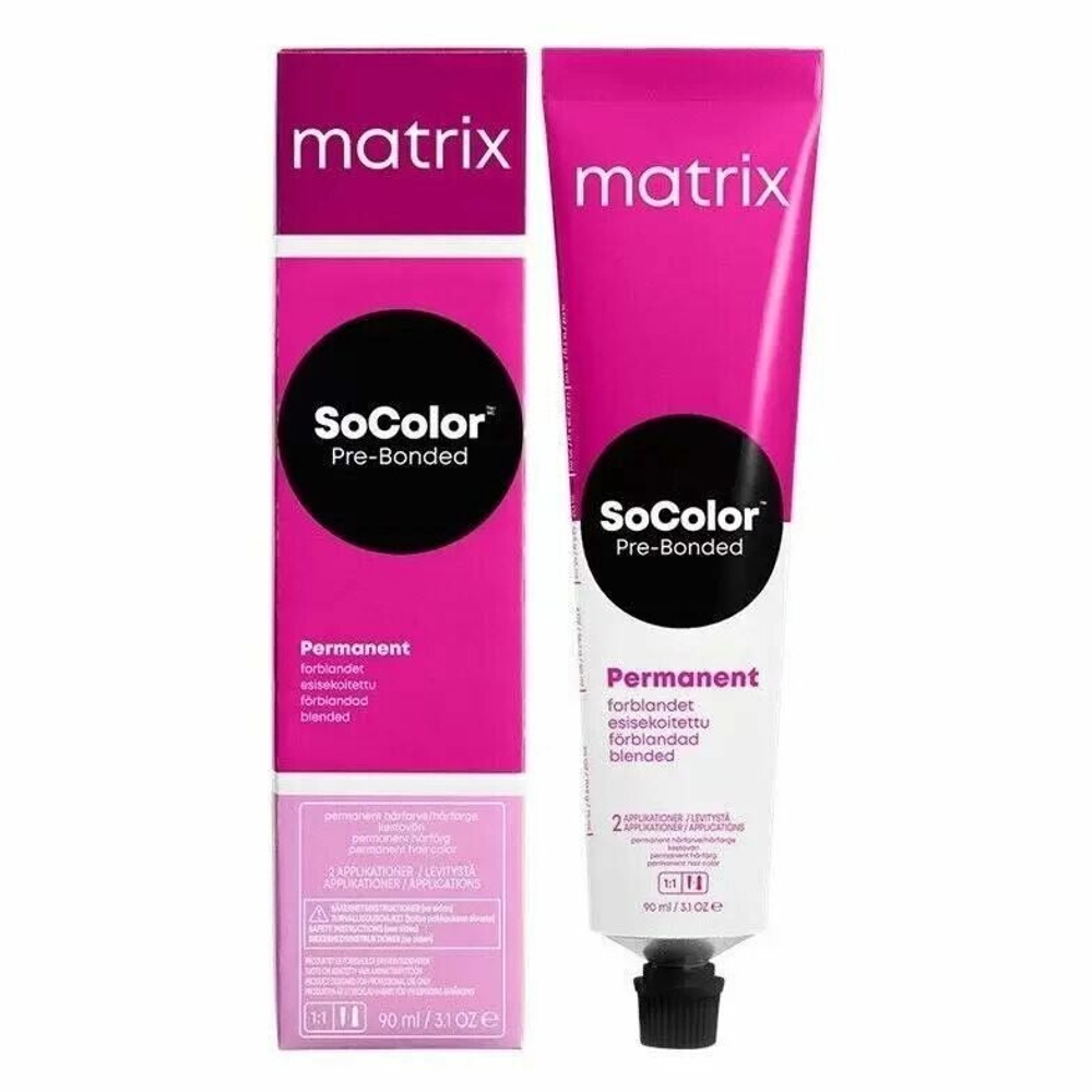 Matrix Краска для волос  SoColor Pre-Bonded 508BC светлый блондин коричнево-медный  90мл