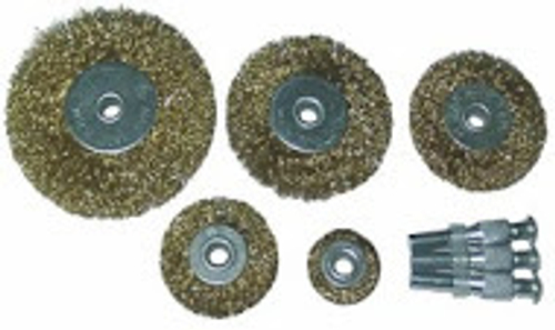 Крацовки д/дрели Н-р 5шт (шпилька) омеднен.пров. Плоские 75/60/50/40/25мм (888)   3419001