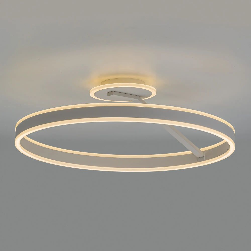 Citilux Дуэт CL719750 LED Люстра с пультом Белая