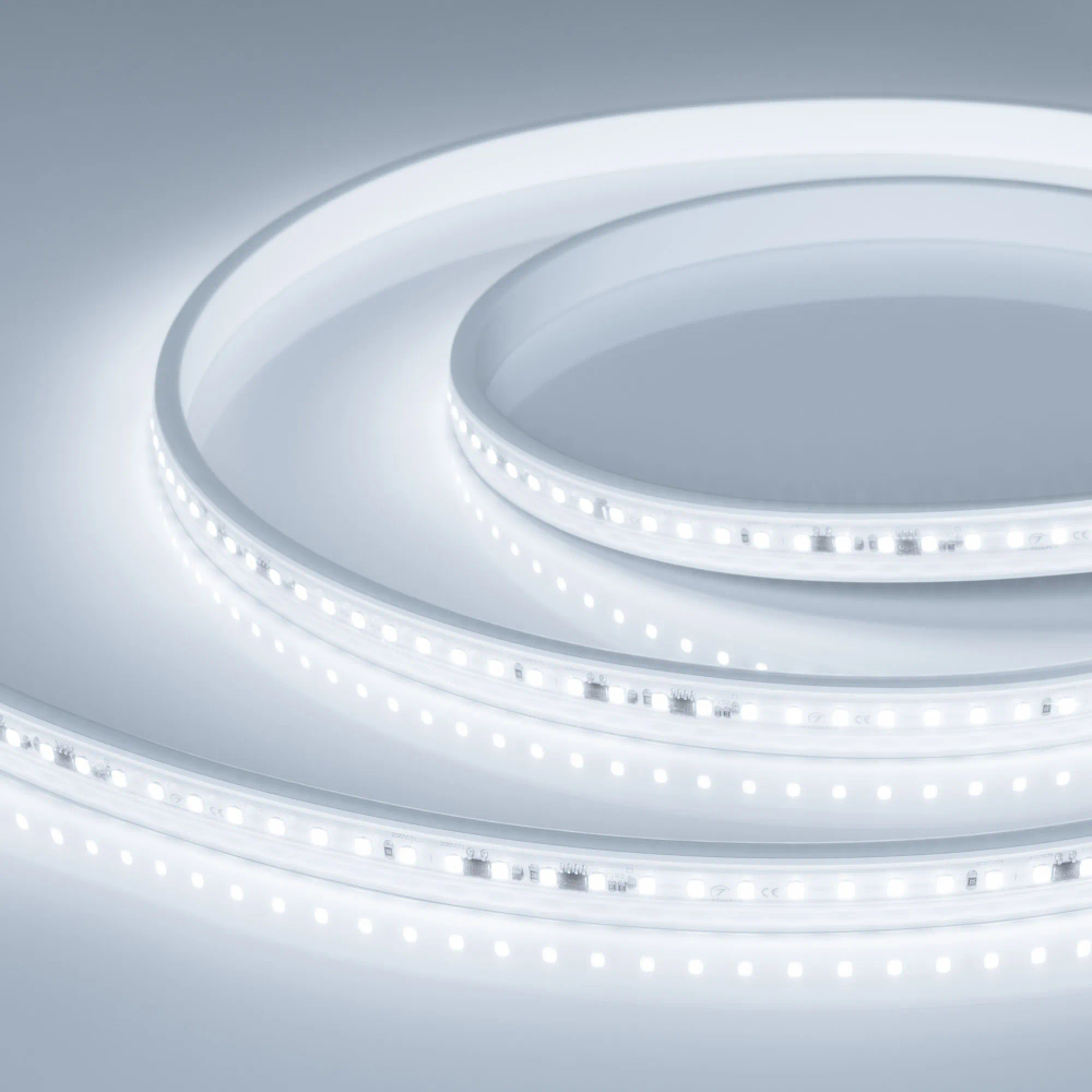 Светодиодная лента герметичная ARL-PV-A120-15mm 230V White6000 (15 W/m, IP65, 50m) (Arlight, -) 054696