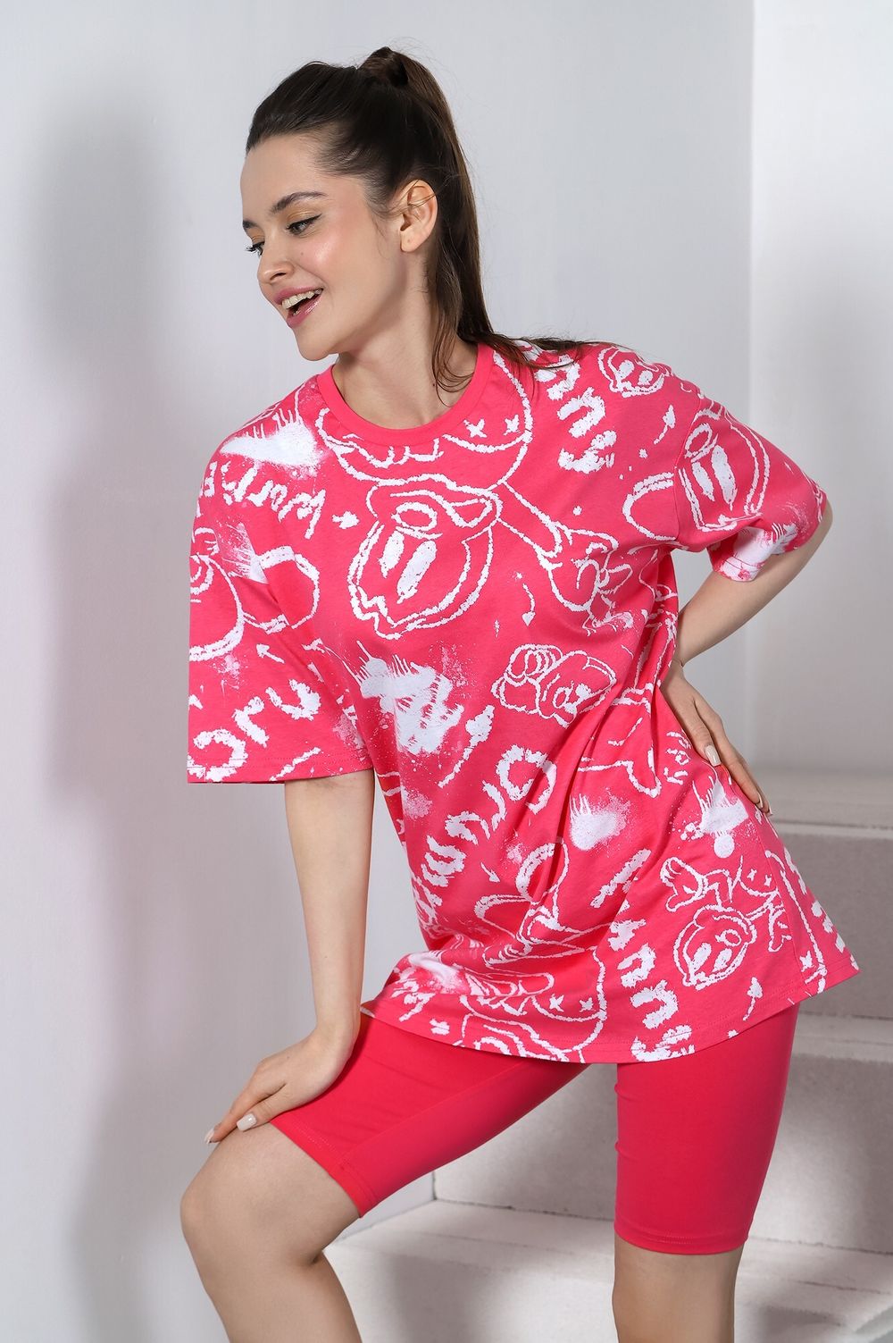 Костюм женский Позитив-4 Виотекс РОЗОВЫЙ