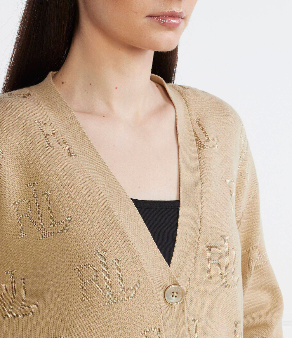 Кардиган LAUREN RALPH LAUREN - коричневый(200925671)