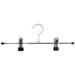 Вешалка металлическая с клипсами, 30 см