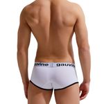 Мужские трусы хипсы белые GAUVINE 3004
