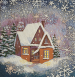 Набор декоративных гобеленовых чехлов Метелица 2 38*38 3 шт