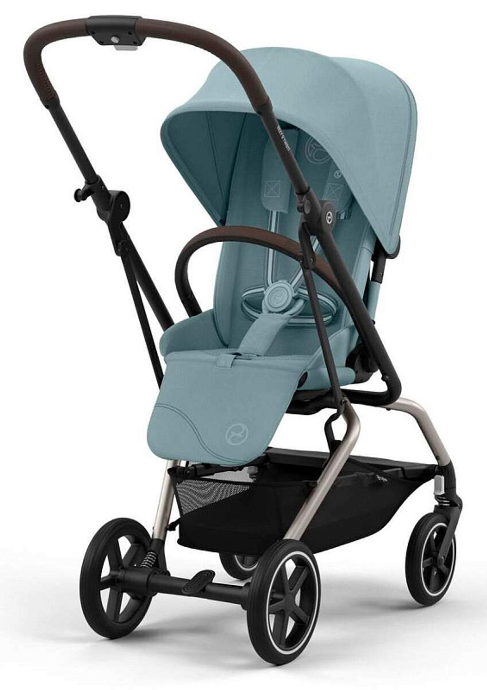 Прогулочная коляска Cybex Eezy S Twist Plus 2 TPE Stormy Blue