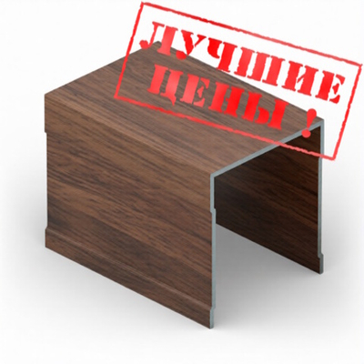 Направляющая верхняя однополозная (5,40 м) Мокко глянец