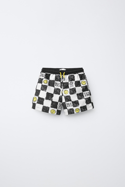 ZARA ПЛАВКИ SMILEYWORLD ®, ЧЕРНЫЙ/ЖЕЛТЫЙ