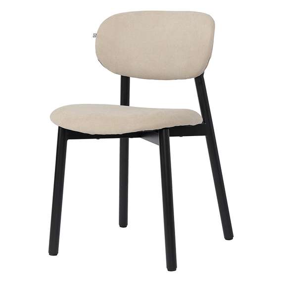 Стул Round, ванильная рогожка