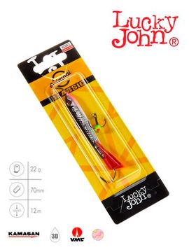 Балансир Lucky John CLASSIC 7 с тр. 70мм/12HRT блистер
