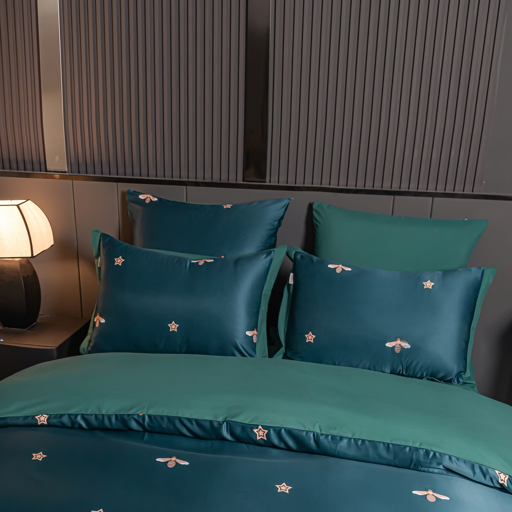 Комплект постельного белья Сатин MS на резинке MSR007