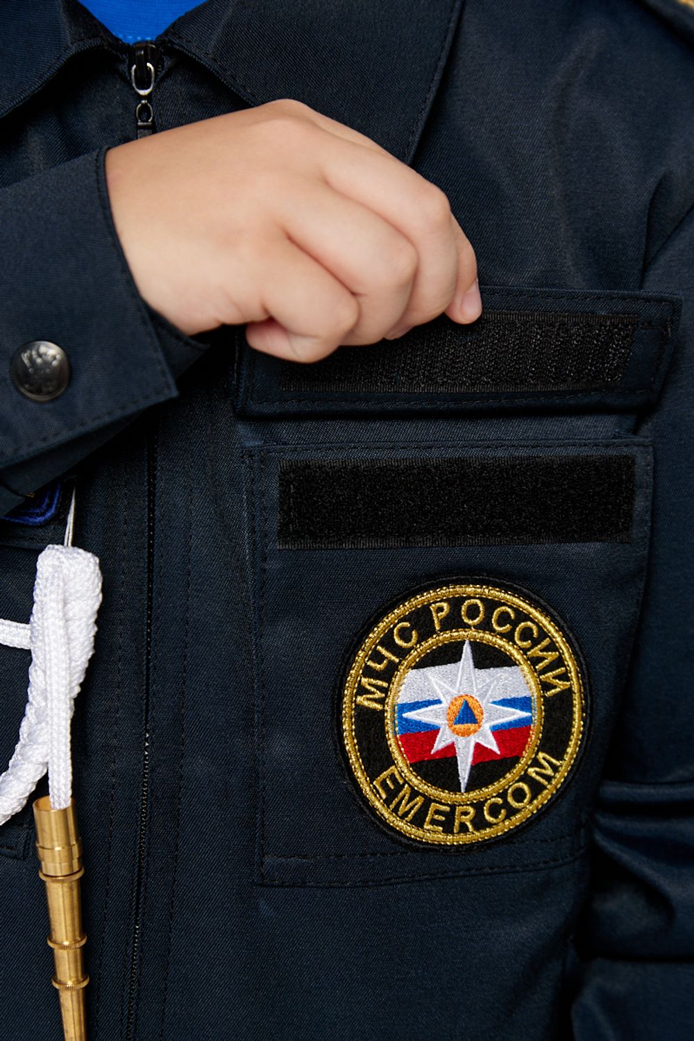 Костюм для кадетов МЧС (на спине вышивка "МЧС РОССИИ"), ткань Грета