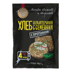 Цельнозерновой хлеб с семенами «Золотое утро», 80 г