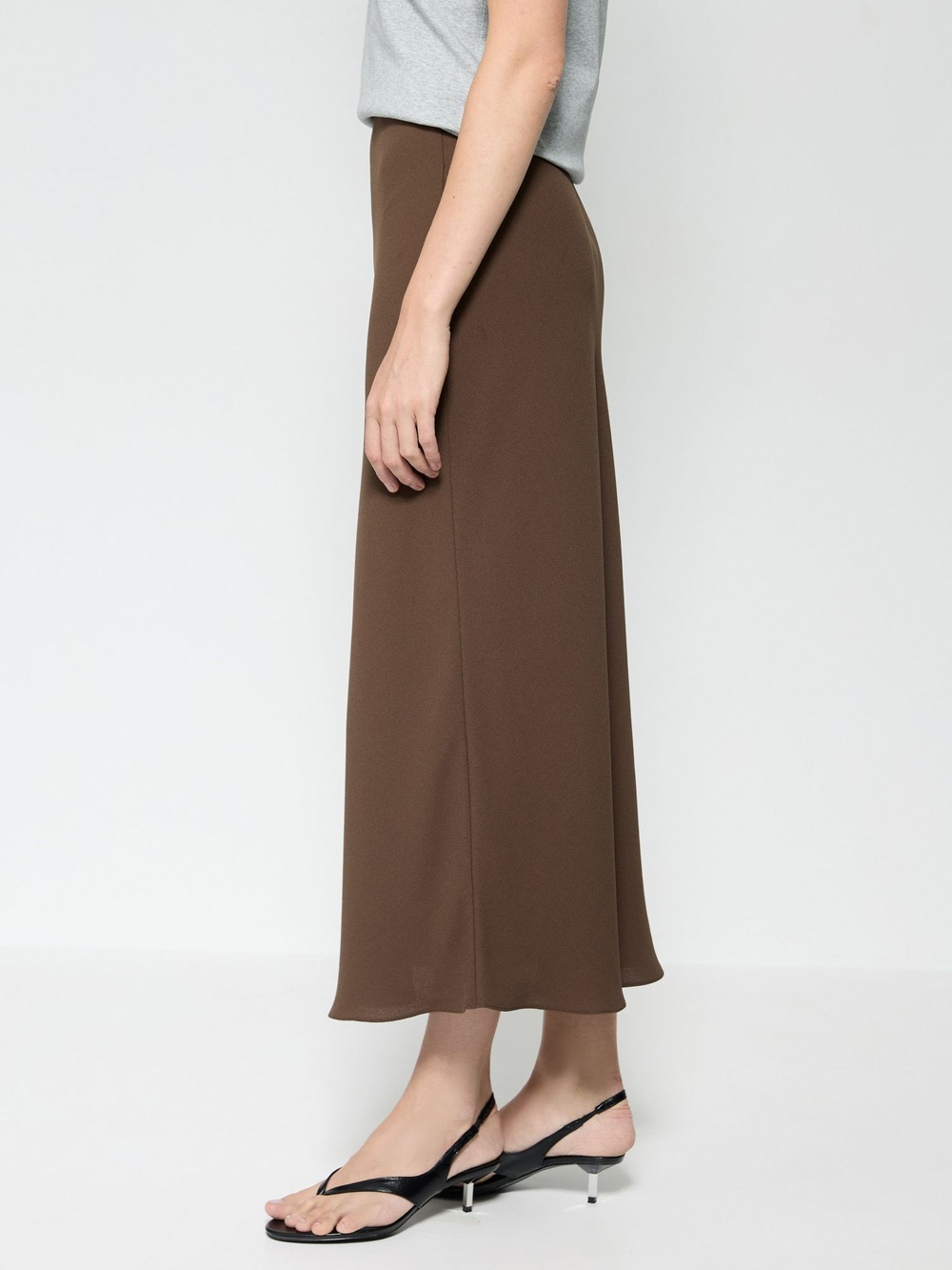 Юбка силуэтная