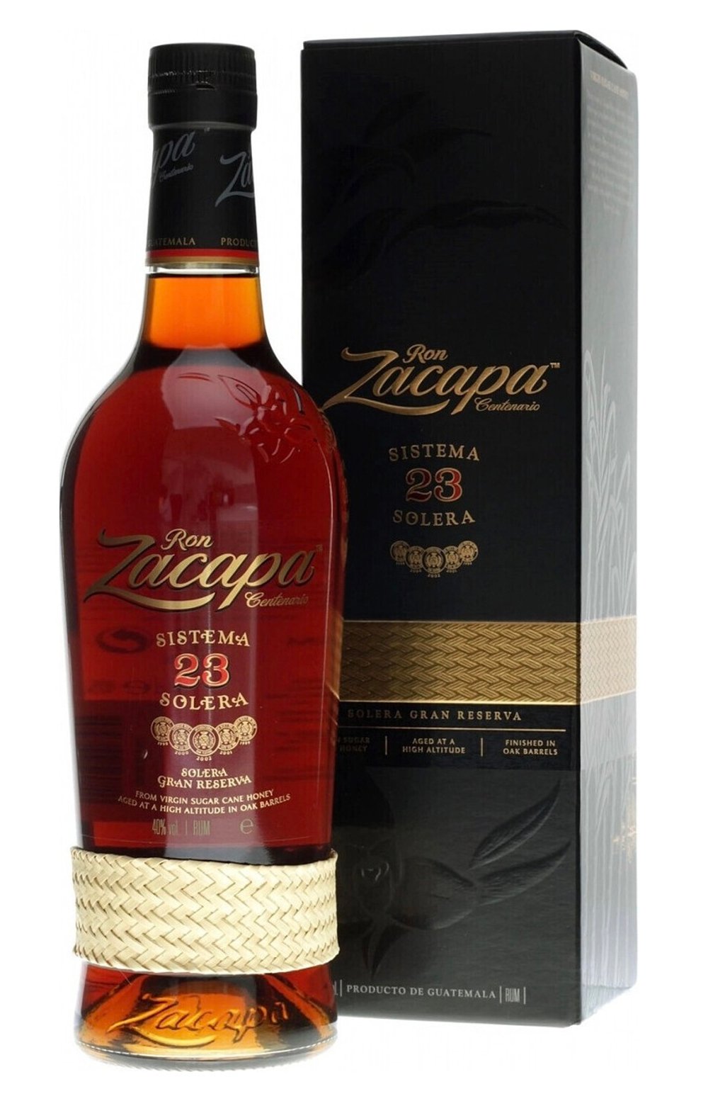 Ром Zacapa Centenario Solera Gran Reserva 23, 0,75 л.