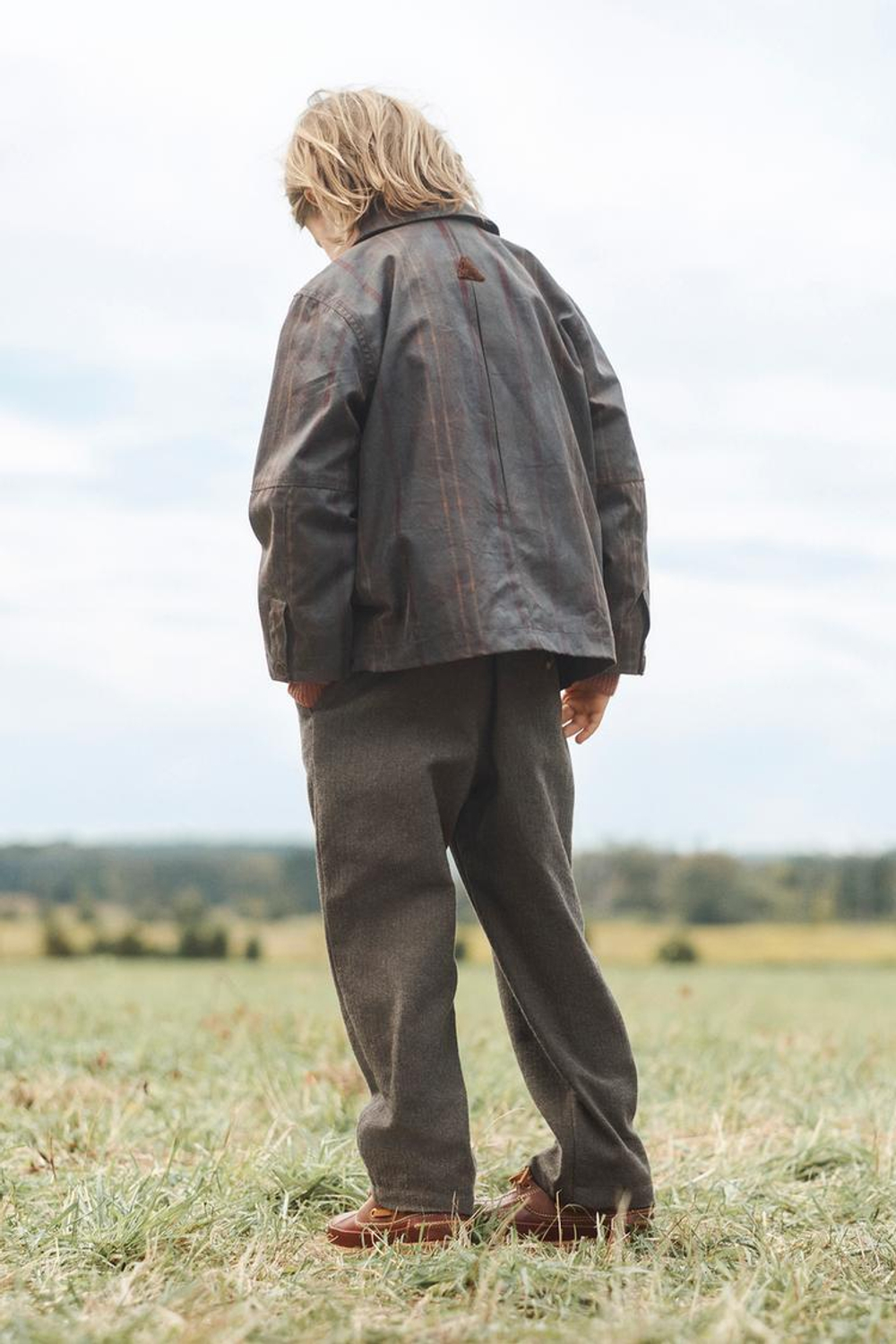 ZARA КУРТКА С КОНТРАСТНОЙ ОТДЕЛКОЙ, РАЗНОЦВЕТНЫЙ