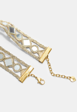 STRADIVARIUS Мини-чокер, золотой