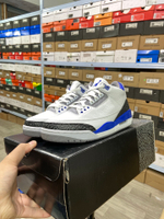 Купить Jordan 3 Retro Racer Blue