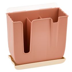 Подставка (сушилка) для столовых приборов и кухонных принадлежностей (с креплением)